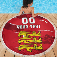 Custom Bailiwick of Jersey Beach Blanket Sporty Style