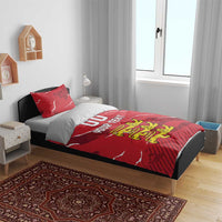 Custom Bailiwick of Jersey Bedding Set Sporty Style