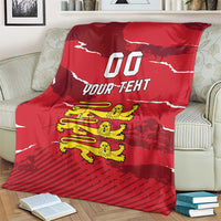 Custom Bailiwick of Jersey Blanket Sporty Style