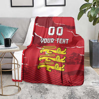 Custom Bailiwick of Jersey Blanket Sporty Style