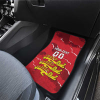 Custom Bailiwick of Jersey Car Mats Sporty Style