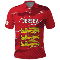 Custom Bailiwick of Jersey Polo Shirt Sporty Style