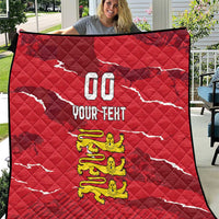 Custom Bailiwick of Jersey Quilt Sporty Style