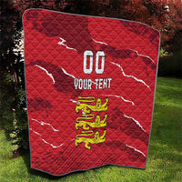 Custom Bailiwick of Jersey Quilt Sporty Style