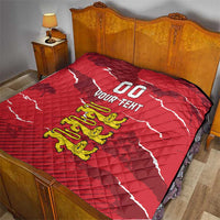 Custom Bailiwick of Jersey Quilt Sporty Style