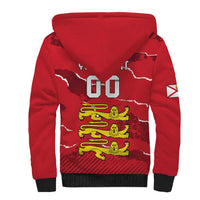 Custom Bailiwick of Jersey Sherpa Hoodie Sporty Style