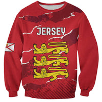 Custom Bailiwick of Jersey Sweatshirt Sporty Style