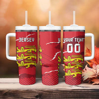 Custom Bailiwick of Jersey Tumbler With Handle Sporty Style