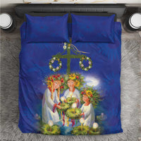 Swedish Glad Midsommar Bedding Set Hade du en bra Midsommar