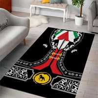 Mexican Trajes Charros Costume Area Rug