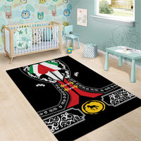 Mexican Trajes Charros Costume Area Rug