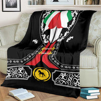 Mexican Trajes Charros Costume Blanket