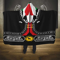 Mexican Trajes Charros Costume Hooded Blanket