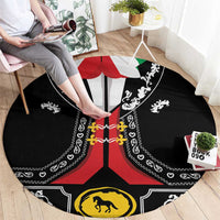 Mexican Trajes Charros Costume Round Carpet