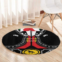 Mexican Trajes Charros Costume Round Carpet