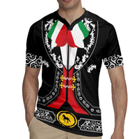Mexican Trajes Charros Costume Rugby Jersey