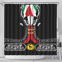 Mexican Trajes Charros Costume Shower Curtain
