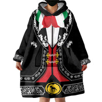 Mexican Trajes Charros Costume Wearable Blanket Hoodie