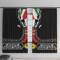 Mexican Trajes Charros Costume Window Curtain