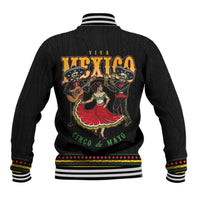 Mexico Cinco de Mayo Baseball Jacket El Dia de la Batalla de Puebla