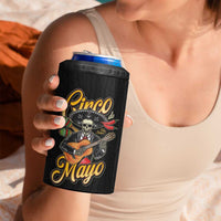 Mexico Cinco de Mayo 4 in 1 Can Cooler Tumbler El Dia de la Batalla de Puebla