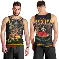 Mexico Cinco de Mayo Men Tank Top El Dia de la Batalla de Puebla
