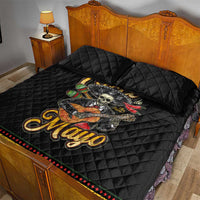 Mexico Cinco de Mayo Quilt Bed Set El Dia de la Batalla de Puebla