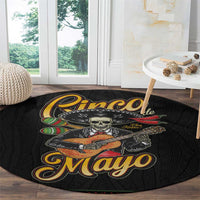 Mexico Cinco de Mayo Round Carpet El Dia de la Batalla de Puebla