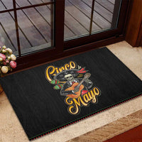 Mexico Cinco de Mayo Rubber Doormat El Dia de la Batalla de Puebla