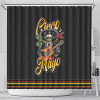 Mexico Cinco de Mayo Shower Curtain El Dia de la Batalla de Puebla