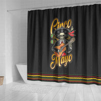 Mexico Cinco de Mayo Shower Curtain El Dia de la Batalla de Puebla