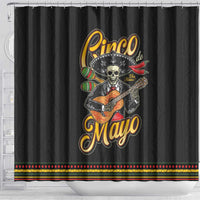 Mexico Cinco de Mayo Shower Curtain El Dia de la Batalla de Puebla