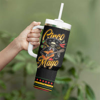 Mexico Cinco de Mayo Tumbler With Handle El Dia de la Batalla de Puebla