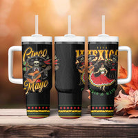 Mexico Cinco de Mayo Tumbler With Handle El Dia de la Batalla de Puebla