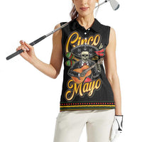 Mexico Cinco de Mayo Women Sleeveless Polo Shirt El Dia de la Batalla de Puebla