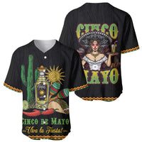 Mexico Cinco de Mayo Baseball Jersey Viva la Fiesta!