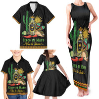 Mexico Cinco de Mayo Family Matching Tank Maxi Dress and Hawaiian Shirt Viva la Fiesta!