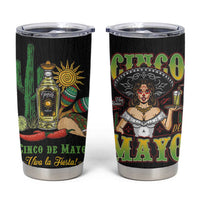 Mexico Cinco de Mayo Tumbler Cup Viva la Fiesta!
