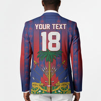 Custom Haiti Football 2026 Blazer Les Grenadiers Voodoo Veve Pride