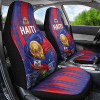 Haiti Football 2026 Car Seat Cover Les Grenadiers Voodoo Veve Pride