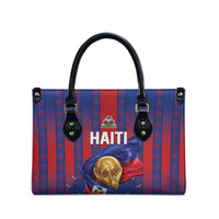 Haiti Football 2026 Leather Bag Les Grenadiers Voodoo Veve Pride