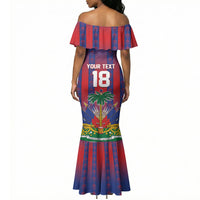 Custom Haiti Football 2026 Mermaid Dress Les Grenadiers Voodoo Veve Pride