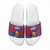 Haiti Football 2026 Slide Sandals Les Grenadiers Voodoo Veve Pride