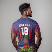 Custom Haiti Football 2026 T shirt Les Grenadiers Voodoo Veve Pride
