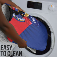 Personalized Haiti Football Champions Bathroom Set National Pride Gold Trophy