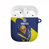 Personalized Curacao Football 2026 AirPods Case Rise of Caribbean Pride
