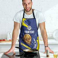 Personalized Curacao Football 2026 Apron Rise of Caribbean Pride