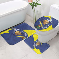Personalized Curacao Football 2026 Bathroom Set Rise of Caribbean Pride