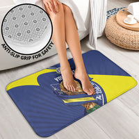 Personalized Curacao Football 2026 Bathroom Set Rise of Caribbean Pride