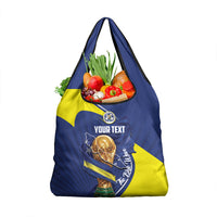 Personalized Curacao Football 2026 Grocery Bag Rise of Caribbean Pride